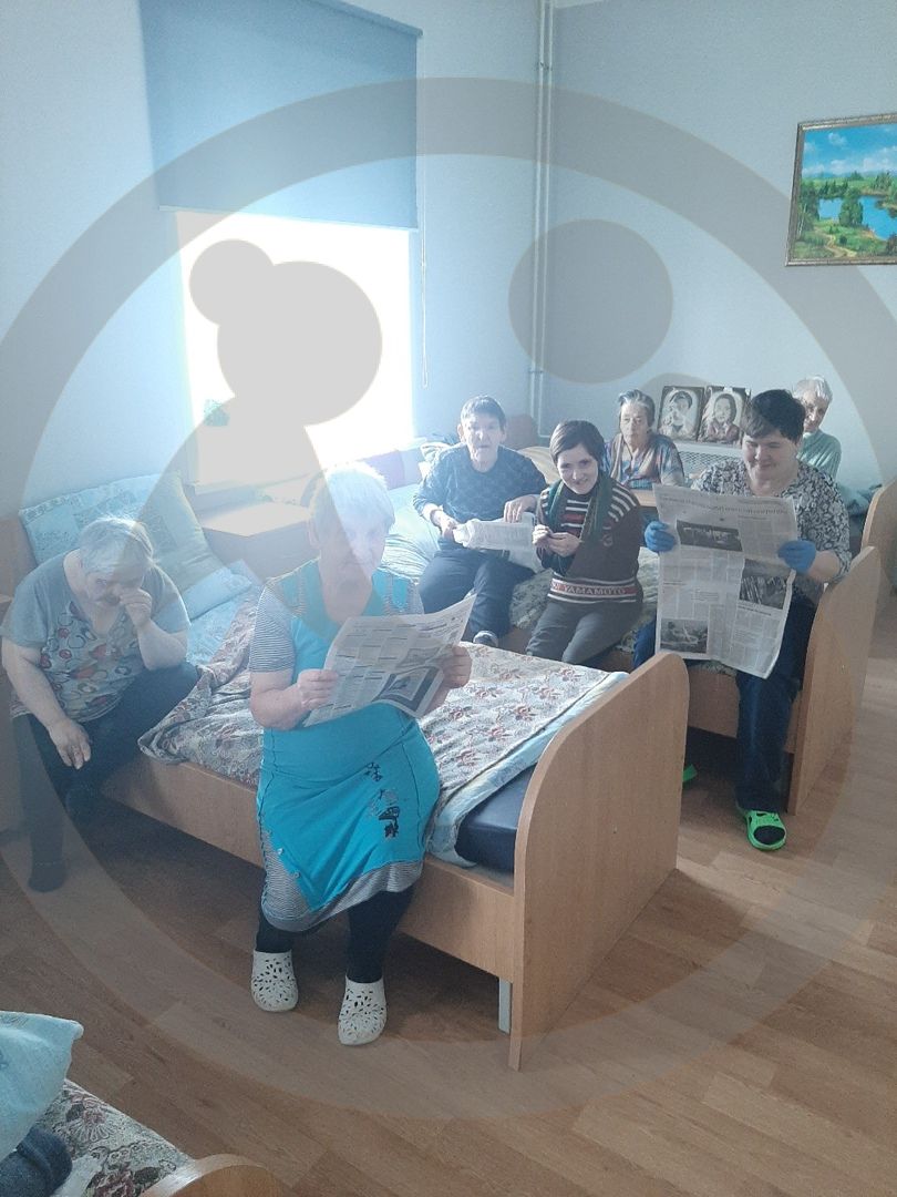 Ново-Чурилинский дом-интернат, предназначенный для граждан, имеющих психические расстройства,нуждается в хороших книгах для пожилых людей