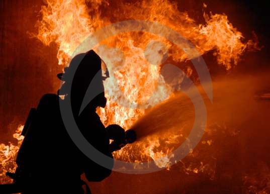Пожар в поселке Тихон Костромской области